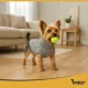 Purlov Dog / Cat Sweater, Size M, Grey