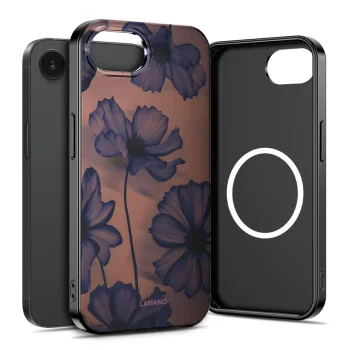 Tech-Protect Lamano MagSafe Case for iPhone 16e / 17e - Brown/Purple