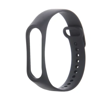 Silicone Strap for Xiaomi Mi Band 5 / 6, Black