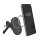 Puro Car Holder with Qi2 Wireless Charger, MagSafe Compatible, Black