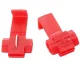Quick Splice Wire Connectors 0.5-1.5 mm, 10 pcs, Red