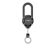 Tech-Protect ATH02 UrbanLoop Retractable Steel Cable Holder with Carabiner, Black