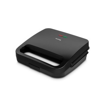 Huslog SimpleBite 800W Sandwich Maker, Black
