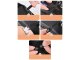 Elastic No-Tie Shoelaces with Metal Lock Buckle for Shoes, 100 cm, Black