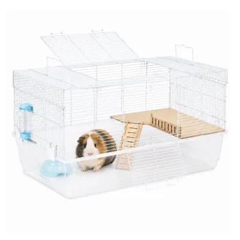 Petsi 80 cm Cage for Rodents, Guinea Pigs and Rabbits, White