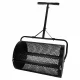 Luaro Compost and Fertilizer Spreader, Lawn Mesh Roller, 60 L, Black
