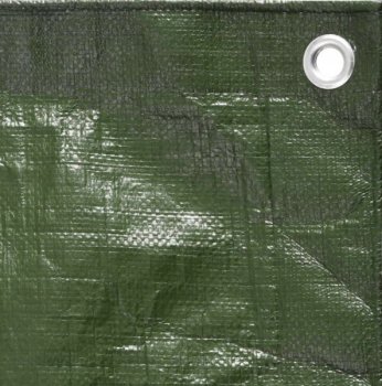 Tarpaulin 3 × 4 m Green (90 g/m²)