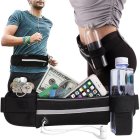 Melnā Skriešanas Josta Soma | Black Running Belt