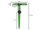 360° Rotary Garden Sprinkler on Spike DIVO 3-Arm, Green