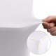 GreenBlue GB371 Elastic Catering Table Cover, 180x75x74cm, White