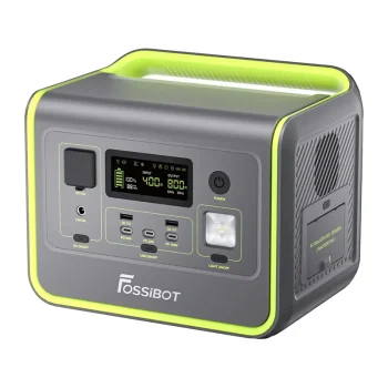 Fossibot F800 800W 512Wh Portable Power Station (Green)