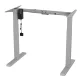 Ergo Office ER-403G Electric Standing Desk Frame (No Top), Grey