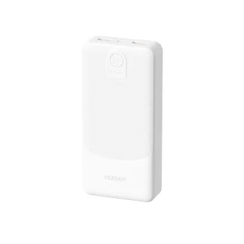 Powerbank Dudao K10 10000mAh 2.4A 2 x USB-A - white
