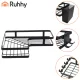 Ruhhy Corner Bathroom Shelves, Set of 2 Pcs 27092