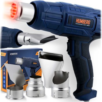 Humberg HM-290 Electric Heat Gun 2000 W with 4 Nozzles