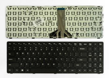 Lenovo Laptop Keyboard Replacement for Ideapad 100-15IBD & B50-50, US Layout, Black