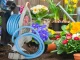 Garden Hose on Reel with Spray Gun 10m