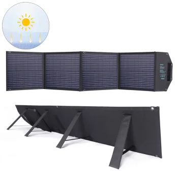 Choetech SC009-V2 Foldable Solar Charger 100W, Black