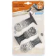 Fein E-Cut Combo Starlock Wood & Metal Plunge-Cut Saw Blade Set, 3-Piece