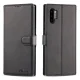 Samsung Galaxy Note 10 Plus (SM-N975F) AZNS Leather Stand Case Cover with Card Slots, Black
