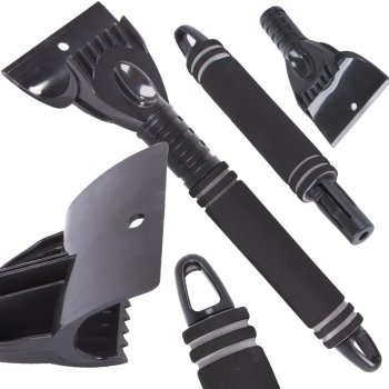 Folding Ice Snow Scraper for Car Windshield, Mix Colour