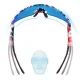 Rockbros Polarized Cycling Glasses with UV Protection and Corrective Insert, White