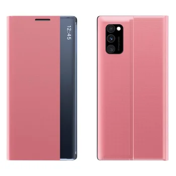 Flip Case for Poco M4 Pro 5G with Stand Function, Pink