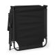 Folding Camping Cot & Fishing Lounger with Pillow for Adults MultiGarden, Black