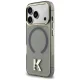 Karl Lagerfeld IML K Head MagSafe dėklas telefonui iPhone 18 Pro Max / 17 Pro Max, juodas