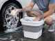 Collapsible Silicone Bucket 17L Folding Camping Pail with Handle