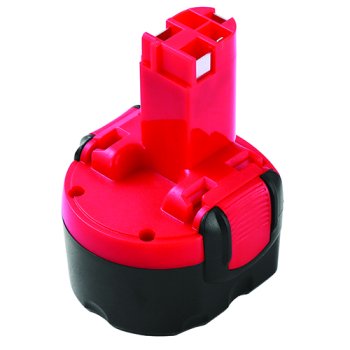 BOSCH BAT048 Power Tool Battery, 9.6V, 1.5Ah, Ni-MH