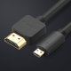 Ugreen HD127 Micro HDMI to HDMI 2.0 Cable 3m Black