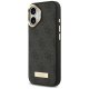 Guess 4G Logo Plate MagSafe Phone Case Cover iPhone 17 - black