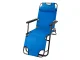 Folding Garden Lounger Zero Gravity 2-in-1, Blue