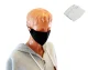 Cotton Face Mask Protective Cover Shield PM 2.5, Black