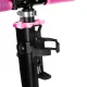 Kruzzel Spidoo 00025628 Foldable Kids City Scooter, Black/Pink