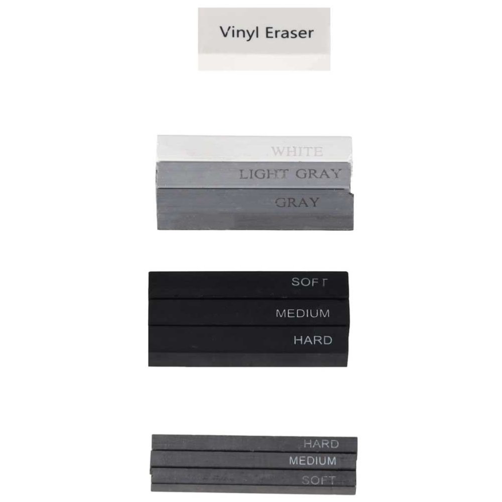 Professional Sketching & Drawing Pencil Set 54-Piece Art Kit with Sketch Pad Case (3)