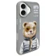 Nimmy Cool&Cute 2.0 Bear Case for iPhone 16 - Gray