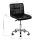 Gabbiano A-5299 Hairdressing Stool with Backrest, Black