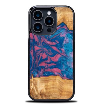 Bewood Unique Case for iPhone 16 Pro - Neons Vegas