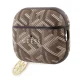 Guess AirPods Pro 2 Case Gcube Classic Gold Logo W/Charm, Brown
