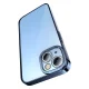 Baseus Glitter Case and Tempered Glass Set for iPhone 14 Plus, Blue