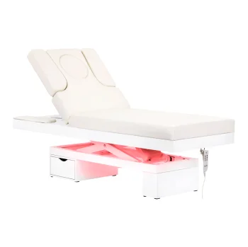 Azzurro 815B Electric SPA & Massage Bed with Heating and LED, White