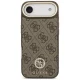 Guess 4G Strass Logo MagSafe Case for iPhone Air, Brown