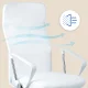 Sofotel Tamar Swivel Office Chair with Micro-mesh