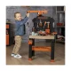 Smoby Black & Decker Toy Workbench with Crane