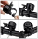 Black Metal Bicycle Bell 30mm