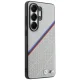 BMW Tricolor Metal Logo MagSafe Case for Samsung Galaxy S26 Ultra - Gray