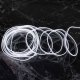 LED Gaismas Lente Apgaismojums Automašīnai Baltā Krāsā, 5m | LED Light Strip Ambient Lighting For Car Red Color