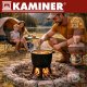 Kaminer 8L Enamelled Cast Iron Campfire Pot, Black